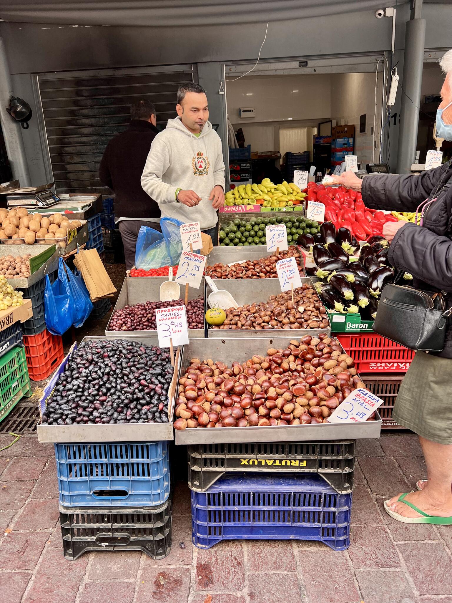 Marché couvert d'Athènes